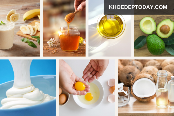 Dưỡng tóc bằng mặt nạ tự nhiên