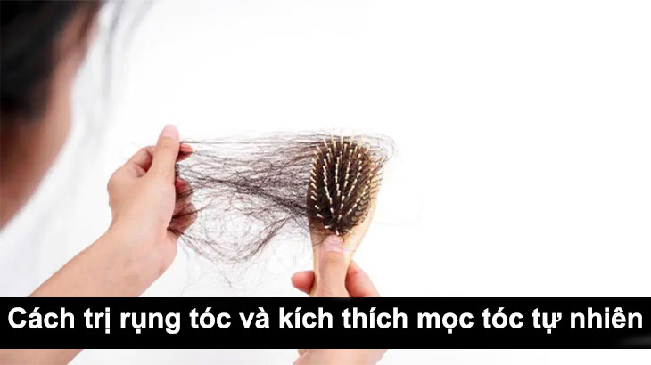 Những cách trị rụng tóc và kích thích tóc mọc tự nhiên tại nhà